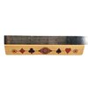 Barely Adorned Wood Playing Card Holder | Playing Card Rack - for Rummy, Bridge, Canasta Card Games and More - Children, Arthritis Aid