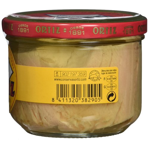 Ortiz Yellowfin Tuna in Olive Oil, 220-Grams
