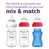 AVENT Philips My Grippy Spout Sippy Cup with Soft Spout and Leak-Proof Design, Blue/Green, 10oz, 2pk, SCF801/21