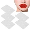 5Pcs Lip Mask Molds for DIY Face Mask Machine, Transparent Reusable Lip Beauty Mask Maker Patch Mold