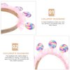Lollipop Headband Christmas Candy Headband Tiara Food Hair Hoop Headpiece Accessories Holiday Party Favors for Festival Party Children Girl Princess Costume