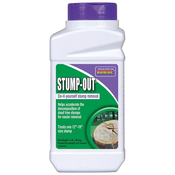 Bonide Stump-Out Granules, Do-it-Yourself At Home Stump Removal Pellets, 1 lb. Fast-Acting Formula for Outdoor Use