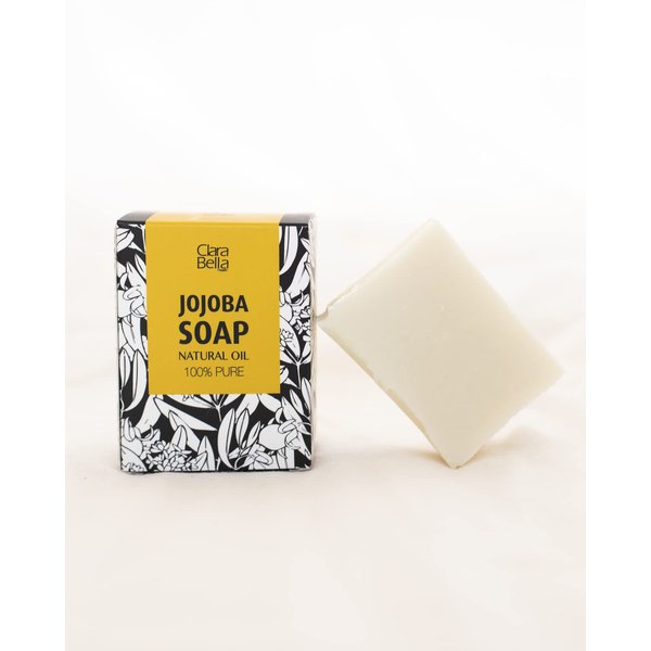 Clara Bella Health Jojoba Soap Natural oil 100% Pure Organic Jojoba Oil Soap Bar Pure Body Soap with Jojoba and Olive Oil