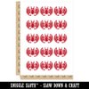 Chinese Lucky Bat Symbol of Good Fortune Temporary Tattoo Water Resistant Fake Body Art Set Collection - 15 2" Tattoos (1 Sheet)