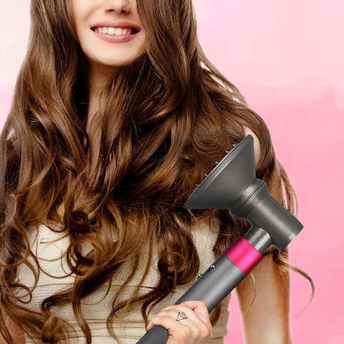 QUMOX Diffuser And Adapter For Dyson Airwrap, Diffuser Accessory Compatible With Airwrap Styler Converts To Hair Dryer