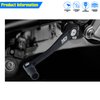 MCHMFG Folding Gear Shifter Shift Lever CNC Aluminum Gear Shifter Shift Lever for XR50 XR80 CRF50 CRF70 50cc-125cc Pit Dirt Bike Motorcycle (Black)