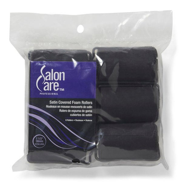 Salon Care Satin Foam Roller 1 1/2 Inch