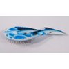 Hand Painted Blue Dolphin Hair Brush