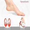 Clear Metatarsal Pads for Women & Men - Ball of Foot Cushions for Pain Relief - Comfortable, Nonslip, Reusable, Light and Great for High Heels