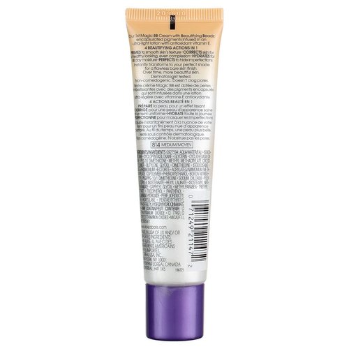 L'Oreal Paris Magic Skin Beautifier BB Cream, Medium [814] 1 oz (Pack of 2)