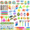 Tuko Kids Party Favors Toys,Pop Fidget Toys, Classroom prizes, Goody Bag Fillers,Pinata Stuffers,Carnival Prizes for Boys and Girls Gifts 3+ Years Old (60 Packs)
