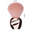 UNIMEIX Nail Dust Brush Round Head Nail Art Dust Powder Remover Cleaner Brush or Acrylic UV Gel Nail Arts Kabuki Nail Brushes For Cleaning (Rose)