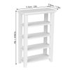 Miniature Furniture Model 4 Layers Shelf Display Rack 1:12 Doll House Accessory