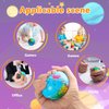 Erinnmy 24 Pcs Globe Squeeze Balls,2.5in Mini World Stress Balls,Earth Stress Relief Balls,Foam Earth Squeeze Balls for Kids,Soft Globe Foam Stress Ball Toy for Finger Exercise School Party Favors