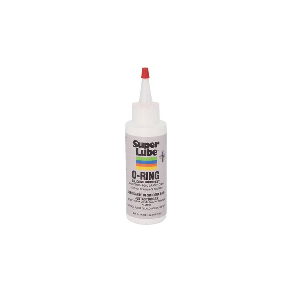 Super Lube 56204 O-Ring Silicone Lubricant, Clear