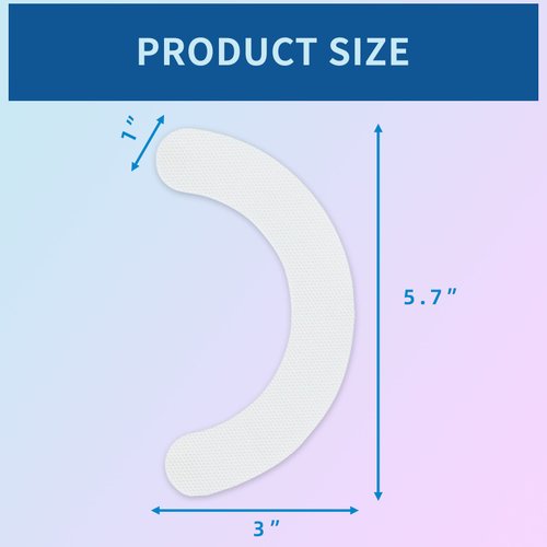 Ostomy Barrier Strips,Skin Barrier Strip,Elastic Ostomy Barrier Tape Waterproof Hydrocolloid Extenders Pressure Sensitive Sticker for colostomy Bags (40pcs)