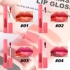 Mrettick 6PCS Lip Liner,Peel Off Lip Liner Tattoo, Peel Off Lip Stain, Long Lasting Lip Stain Peel Off, Infused with Hyaluronic Acid & Vitamin E, Makeup Gift for Women