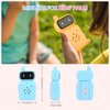 Mafiti Rechargeable Walkie Talkies for Kids 2 Pack Mini Robot Walkie Talkie Long Range 1 KMs 2 Way Radio Toddler Toys for 3-12 Year Old Boys Girls Indoor Outdoor Games(Yellow+Blue)