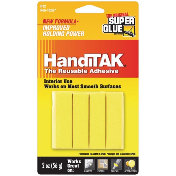 Super Glue HT2-48 Handi-Tak Reusable Adhesive