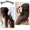 Halloween Hair Clips Cute Ghosts Claw Clips Strong Hold Non Slip Hair Clips White Hair Accessories for Women Halloween Hair Clip Claw Clips for Thick Thin Hair Styling Accessories 1Pcs (Style 1)