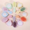 24PCS Wet Dry Hair Brush Mini Travel Portable Soft Brush Wet Hair Brush Colorful Hair Combs Set,Pocket Detangler Hair Combs Birthday Baby Shower Party Favor Gifts for Guest (1 Style)