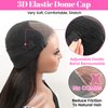 ISEE Hair Glueless Wear and Go Wigs for Beginners Lace Front Wigs for Black Women Human Hair Short Straight Bob Human Hair Wigs Lace Pre Cut Wig 10 Inch