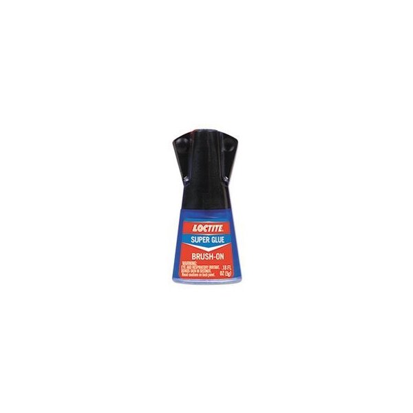 (3 Pack Value Bundle) LOC1365734 Super Glue Brush On, 0.17 oz, Clear