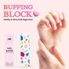 ZMOI Pro Nail Buffer Block – 2 Pack Luxurious Shine Korean 4-Way Nail Buffing Block Pink – Natural Shine Nails – Manicure/Pedicure Tools for Home and Salon