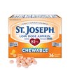 St. Joseph Orange Chewable 81mg Aspirin, 36 Tablets (Pack of 3)