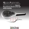 Michel Mercier Pro Wet and Dry Detangler - 428 Bristles Hair Brush for Split Ends - Painlessly Glides Through Tangles - Normal Hair - 1 pc