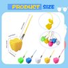 60 Pcs Plastic Tooth Savers Necklace Colorful Tooth Holders Tooth Necklaces Container for Kids Teeth Keepsake Theme Party Supplies Goodie Bag Fillers, 5 Colors