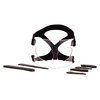 MUELLER Sports Medicine Face Guard, Nose Guard for Sports, Adjustable Face Mask with Foam Padding for Men and Women, One Size, Clear