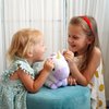WEIGEDU Adorable Small Star Unicorn Stuffed Animals Plush Toys for Kids Girls Toddler Babies Birthday Bedtime Gift, 9.8 inches Purple and White