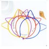 Junfamilee 2 Pcs Blue Simple Comfortable Plastic Cat Ears Headband Women's Headbands Hair Accessories, Women's Fashion Headbands, Blue Cat Ears