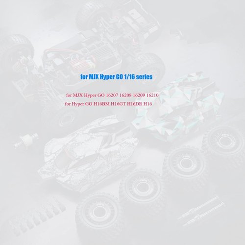 Mesimsple H16BM Phillips Cross Head Screws for 1/16 MJX Hyper GO 16207 16208 16209 16210 Screw Kit for Hyper GO H16BM H16GT H16DR H16 Screw Wrench Set RC Car Upgrades Part