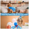 Jeefome Large Squeaky Dog Toys：Plush Dog Toys with Soft Fabric for Small, Medium and Large Dogs-Octopus Stuffed Dog Toys to Keep Them Busy