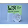 Stinky John's Tall Toilet Bolt Caps: Don't Cut Those Bolts! 100% Made in USA! (1/4 inch Bolt Thread, 4)