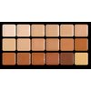 Graftobian Glamour Crème Ultra HD Foundation Super Palettes - Foundation Palette, Contour Makeup, Foundation for Professional Makeup Kit, Face Makeup for Full Coverage - Warm Color