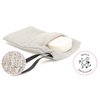 S&T INC. Exfoliating Soap Bag, Bar Soap Pouch and Soap Saver for Shower and Bath, 2 Pack, Grey, 7.6 Inch x 4.5 Inch