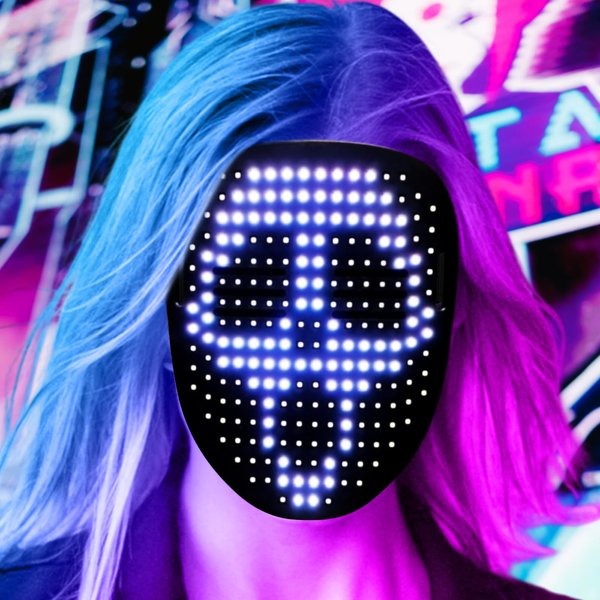 SPONDSOPH Halloween Led Mask Toys For Boys Girls Kids Age 5 6 7 8 9 10 11 12 Year Old 2023 Light Up Face Masks Toy