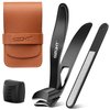Upgrade Your Grooming Game with Stylish Nail Clippers and Toenail Clippers,Nail Clippers for Men,Toe Nail Clippers with Catcher,Nail File with a Nice Case