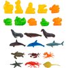 CoolSand 3D Sandbox - Sea Creatures Edition - Set Includes: 1 lb. Moldable Indoor Play Sand, Shaping Molds, Sea Figures and 3D Tray