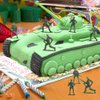 ArtCreativity Little Green Army Men Toy Soldiers, Bulk Pack of 144 Military Toys Figurines, Plastic Army Guys Playset, Action Figures in Assorted Poses, Fun Gift and Party Favors for Boys and Girls