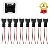 (8pcs) Fuel Injector Connector EV1 OBD1 Plug Wire Harness Pigtail Wiring Loom Clip Cut Fit for RC, Bosch, Honda, Ford, Toyota