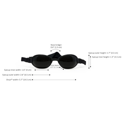 Onyix Silicone Hydrating Sleep Mask for Nighttime Dry Eye Relief
