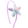 WRBAJIS Starfish Headband Glitter Fish Scale Hair Bands Sparkling Sea Star Hair Hoop Mermaid Hair Accessories for Women Girls Birthday Wedding Festival Celebration Party Supplies(Purple)