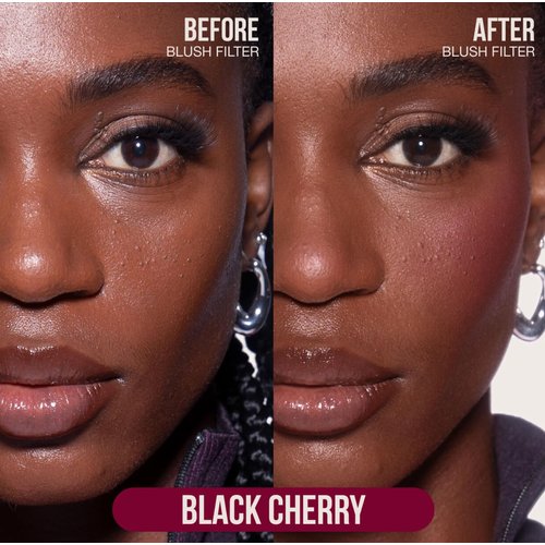 Huda Blush Filter Liquid Blush - Black Cherry (Burnt Berry) - 0.15 fl oz / 4.5 mL