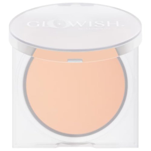 HUDA BEAUTY GloWish Lightweight Blurring Pressed Powder 00 Porcelain