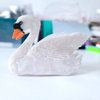 OMG Decor White Swan Claw Clip,Acetate Hair Clips,Small Claw Clips for Women