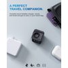 BeaSaf 36W for Apple Charging Block with Built-in Watch Charger, Foldable PD Fast Charger Block for iPhone, Dual Ports Wall Charger Compatible with Apple Watch iPhone AirPods(Black)
